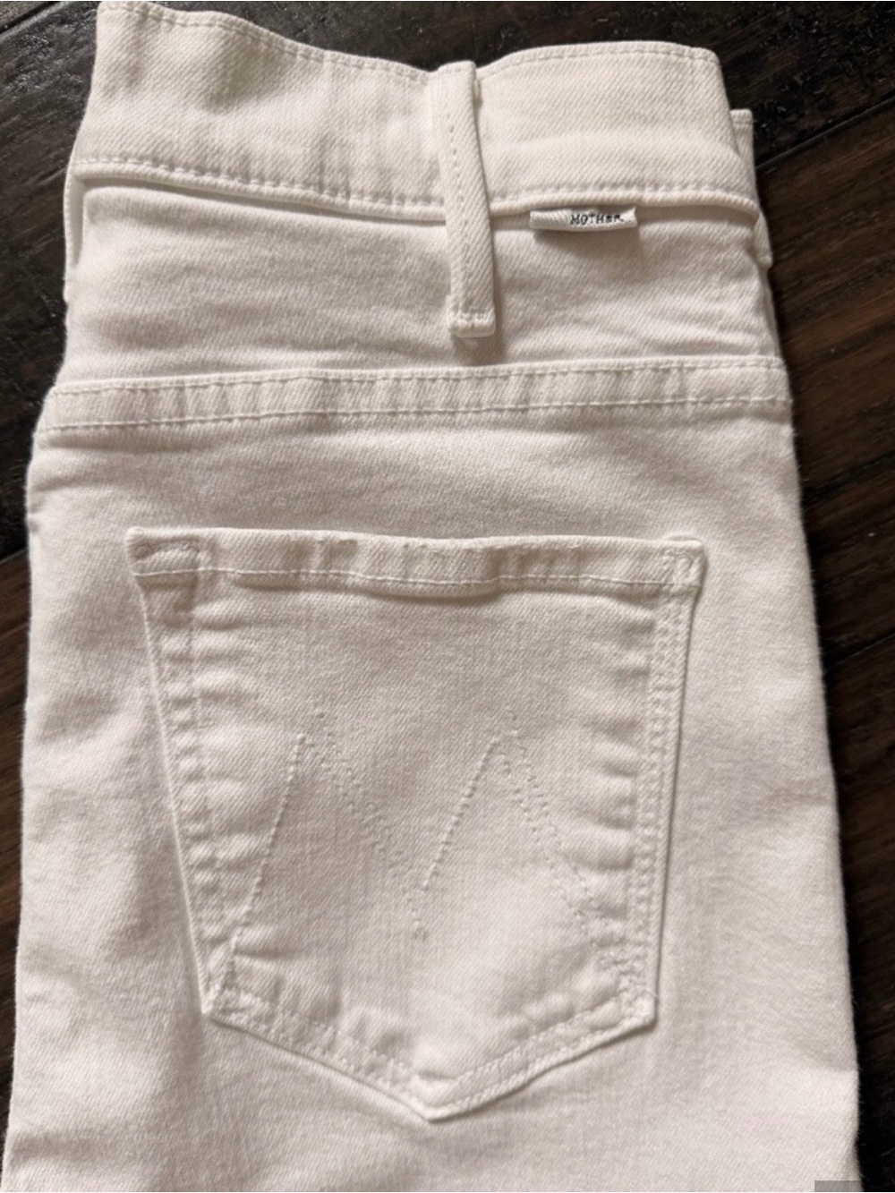 MOTHER Jeans Hustler Ankle Fray Fairest of Them All Size 27